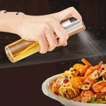 ظرف اسپری روغن شیشه ای