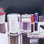 استند پنبه و گوش پاک کن دو تکه 7036