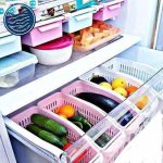 سبد نظم دهنده یخچال و کابینت کاجین سایز 1