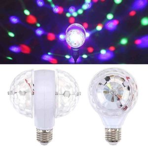 لامپ دیسکویی دوطرفه سرپیچ