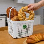 سبد مربع تینا تک دسته کاجین