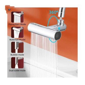 سر شیر آب ظرفشویی 4 حالته مدل آبشاری