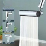 سر شیر آب ظرفشویی 4 حالته مدل آبشاری - Image 3