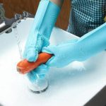 دستکش سیلیکونی ظرفشویی