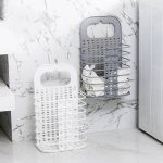 سبد لباس تاشو دیواری