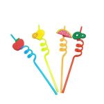 نی نوشیدنی فانتزی مارپیچ 6 عددی - Image 3