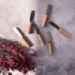 ست کارد کره خوری 6 عددی دسته چوبی - Image 3