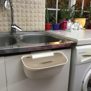 سطل زباله کابینتی درب دار پیلا پیلا