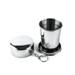 لیوان استیل مسافرتی مدل تاشو