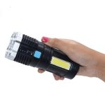 چراغ قوه حرفه ای 4 حالته مدل L-S03 - Image 3