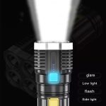 چراغ قوه حرفه ای 4 حالته مدل L-S03 - Image 4